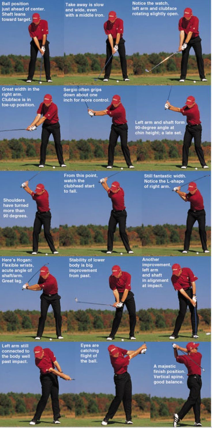 Correct Golf Swing Slow Motion