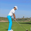 Golf Driver Swing Slow Motion Video