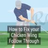 Golf Swing Chicken Wing
