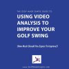 Golf Swing Video Analysis